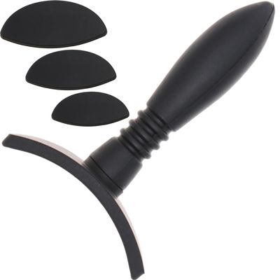 Baluue 1set Lazy Eyeshadow Stamp Applicator Silicone Eye Makeup Tools for Quick Precise Application for Beginners and Professionals Glittering Eye Makeup