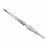 ZHIQISHI Tweezer Set.1Pcs Cross Lock Stainless Steel Reverse Action Curved Straight Tweezer Acrylic Nail Shaping Tweezer Set.Maintenance Hand Tools Hot Precision Tweezer Set.Set (Size : Straight) view 1