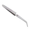ZHIQISHI Tweezer Set.1Pcs Cross Lock Stainless Steel Reverse Action Curved Straight Tweezer Acrylic Nail Shaping Tweezer Set.Maintenance Hand Tools Hot Precision Tweezer Set.Set (Size : Straight) view 4