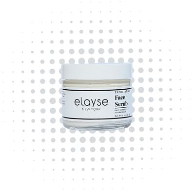 Elayse Exfoliating Face Scrub - Deep Cleansing & Gentle Exfoliation with Natural Ingredients -Smooths Skin, Removes Impurities, Enhances Skin Glow