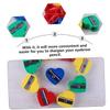 MINAOLULUS 60pcs Heart Shape Pencil Sharpeners Compact and Fun for School and Home Use for Pencils and Makeup Tools for Boys and Girls and Students view 2
