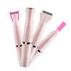 Hoement 1pc Electric Shaver for Women Armpit Shaving Device Painless Body Hair Trimmer USB Rechargeable for Sensitive Skin Pink view 1