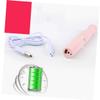 Hoement 1pc Electric Shaver for Women Armpit Shaving Device Painless Body Hair Trimmer USB Rechargeable for Sensitive Skin Pink view 4