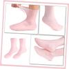 Mikinona Scrunch Socks for Women Moisturizing Footwear Softening Dry Cracked Feet Long Foot view 4