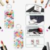120 Pcs Sublimation Lipstick Holder Keychain with Key Ring Heat Transfer Blank Travel Keychain Small Items Organizer for Women Travel Supplies view 3