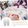 VINTORKY 100pcs DIY Hair Clips Girl Hair Accessories Blank Snap Hair Clip for Crafts BB Clip Accessories view 3