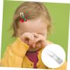 VINTORKY 100pcs DIY Hair Clips Girl Hair Accessories Blank Snap Hair Clip for Crafts BB Clip Accessories view 4