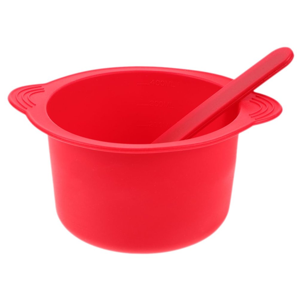 TOVINANNA Silicone Bowl for Wax Warmer Replacement Wax Melt Warmer Liner Hair Removal Waxing Bowl Set