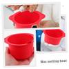 TOVINANNA Silicone Bowl for Wax Warmer Replacement Wax Melt Warmer Liner Hair Removal Waxing Bowl Set view 4