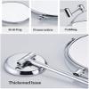 Beauty Double Mirror Swivel Magnification Punch Free Antirust Bathroom Mirror Flexible Detachable Waterproof view 4