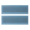 2 Pieces Hair Elastic Slip Mat Stainless Steel Needle Hair Extensions Drawing Card 10.6X3.5 Inch view 3