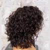 13x4 HD Invisible Lace Front Short Bob Natural Curly Human Hair Wigs for Black Women 150% Density Brazilian Remy Hair Pixie Short Curly Bob Cut Blunt Lace Wig Pre Plucked Glueless Wig 12Inch view 3