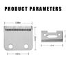 2Pack Hair Replacement 1045 Blades Set Compatible with Wahl Trimmers 9100, 9200, 9400, 9600, 9700, 8640-500, 8645-500, 8643-500, M/C, S/C,79470 view 3