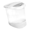 FashionCha Foot Soaking Tub Foot Soaking Bath Basin Massager Ergonomic Foot Bath for Dry Cracked, Feet, White with lid view 1