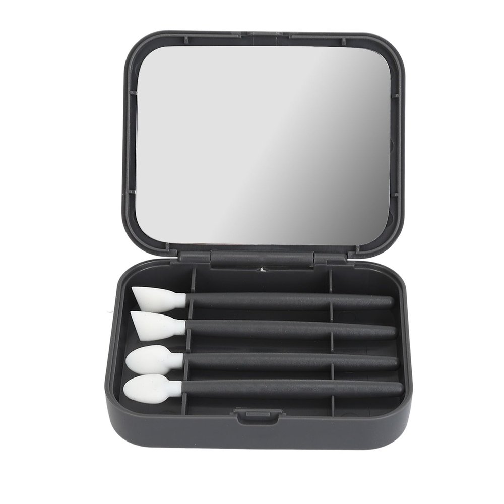 4 PACK Reusable silicone Ear cleaning Swabs Makeup Brush Gentle on Skin Multipurpose Tools Set Easy to Wash Safe