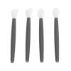 4 PACK Reusable silicone Ear cleaning Swabs Makeup Brush Gentle on Skin Multipurpose Tools Set Easy to Wash Safe view 4