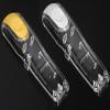 Anrom Hair Clipper Transparent Cover, DIY Replacement Clipper Protective Cover for Wahl 5 Star Magic Clip Clipper # 8148 Transparent Shell (Gold and Silver) view 1