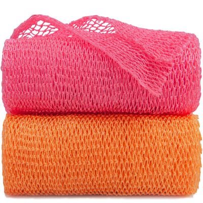 African Net Sponge Authentic African Exfoliating Net Real African Bath Sponge Body Scrub Net Long Rag Net Shower Scrubber