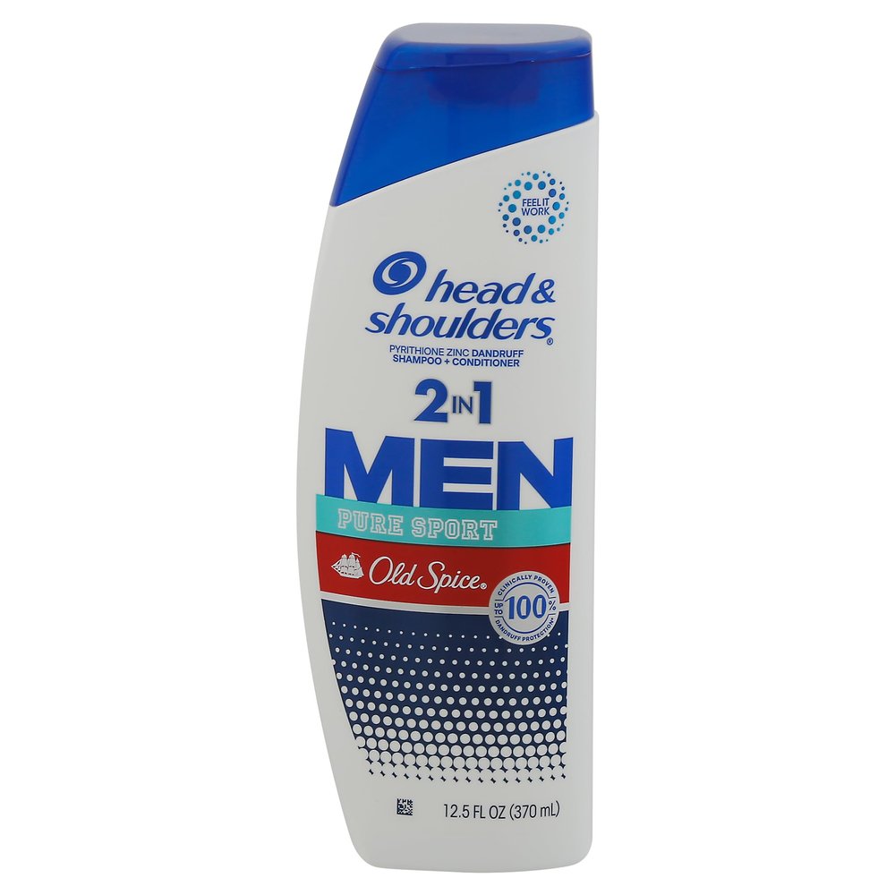 Head & Shoulders, 2 In 1 Old Spice Pure Sport, 12.5 Ounce
