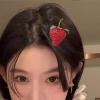 10PCS strawberry accessories,strawberry hair clips,fruit hair clips,Cute Artificial Fruit Strawberry Hair Accessories Material,Realistic Fruit Hair Barrettes for Women, Girls, Friends view 2