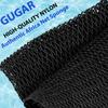 Authentic African Exfoliating Net Body Scrub - Real African Bath Sponge - Long Rag Net Shower Scrubber view 3