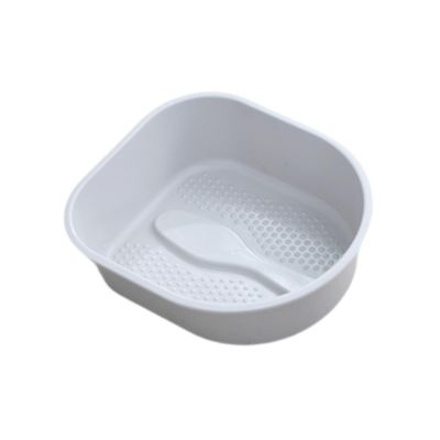 Kokiya Foot Bath Tub Foot Basin Lightweight Foot Soaking Tub Foot Bath Soak Tub for Soaking Feet Men Dry Cracked Feet Adults Women, Gray