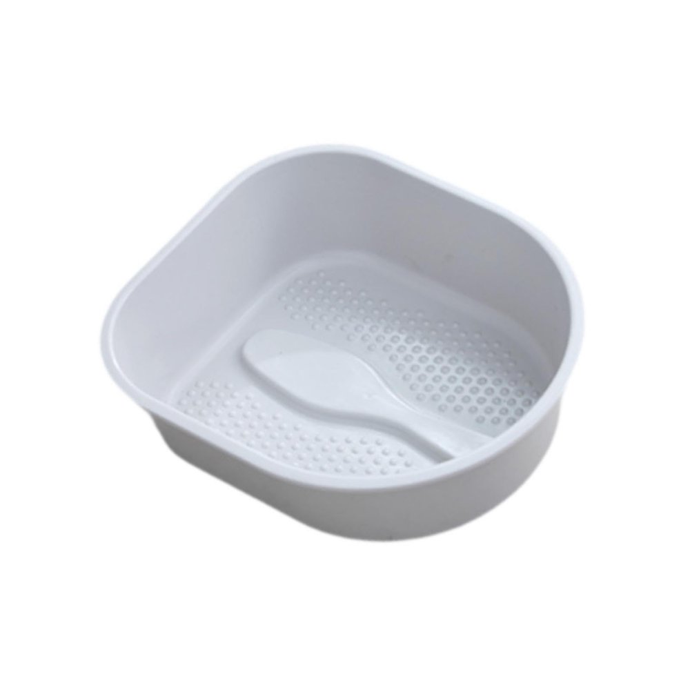 Kokiya Foot Bath Tub Foot Basin Lightweight Foot Soaking Tub Foot Bath Soak Tub for Soaking Feet Men Dry Cracked Feet Adults Women, Gray
