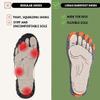 2025 New Barefoot Shoes Women, GroundedFootwear Barefoot for Womens Mens (Black,10 Women/8 Men) view 4