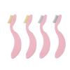 Convenient Folding Eyebrow Comb & Stainless Steel Eyelash Separator Tool Set 4pcs Makeup Kit view 2