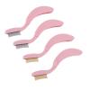 Convenient Folding Eyebrow Comb & Stainless Steel Eyelash Separator Tool Set 4pcs Makeup Kit view 3