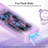 Xsoul IPL Laser Hair Removal with Cooling, Painless Hair Removal Device for Women & Men, At-Home Permanent Hair Removal, Ideal for Armpits, Legs, Face & Bikini, Purple view 3