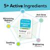 Microdart Acne Patches for Deep Blemishes - 18 Pimple Patches - Hydrocolloid Pimple Patch with Salicylic Acid, Azelaic Acid, CICA & Vitamin C - Targets Stubborn Blemishes Dark Spots & Cystic Acne view 3