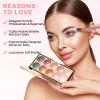 12 Pcs Eyeshadow Smudge Brush 2 in 1 Eye Shadow Brushes, Concealer Makeup Brush Foundation Makeup Applicator for Blending Eye Shadow Liner view 3