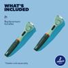 Dollar Shave Club | Razor Handle (2 Pack) Green | Replacement Razor Blade Handles view 2