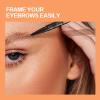 2 in 1 Eyebrow Microblading Pen, 4-Tipped Precise Brow Pen, 3D Waterproof Microblading Eyebrow Pen, Eyebrow Pencil Contouring Pen, Smudge-Proof Eyebrow Makeup, Eye Brow Pencils for Women (Gray) view 2
