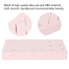 24 Slots silicone Lipstick Holder Makeup Brush Organizer Cosmetic Display Case For Lipstick & Jewelry Storage (Pink) view 2