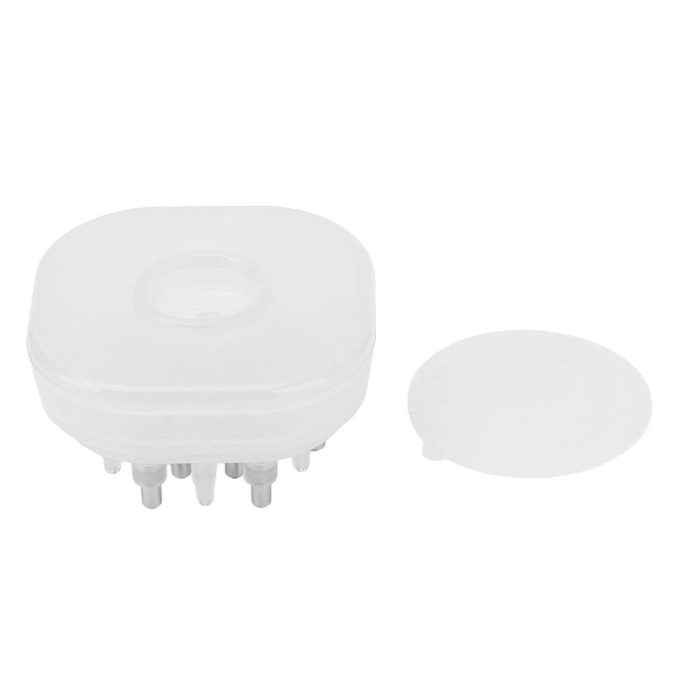 Hair Oil Applicator Scalp Massager, Scalp Oil Applicator with Comb Massage Function 15ml Transparent Serum Dispenser Versatile Hair Oil Tool Scalp Care Solution for Home and