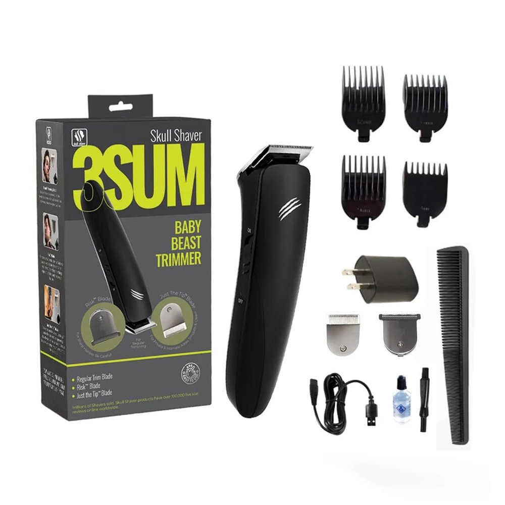 Skull Shaver Baby Beast Trimmer 3SUM  The Powerful, Precise & Cordless Trimmer for All-in-One Styling