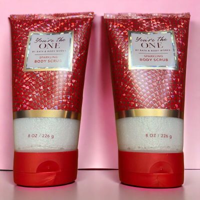 2 Youre The One 8 oz Sparkling Body Scrub Bath Body Shimmer