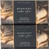 2 Midnight Amber Glow Shea Butter Bar Soap 5oz bath body view 1