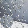 2000pcs Shiny Crystals White Flatback Rhinestones Glitter Silver Multi Shapes Charms Flower Star Moon Heart Designs Diamonds Cute Mini Gems Decoration for Nail Art view 3