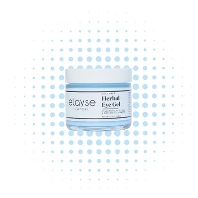 Cucumber Herbal Eye Gel  Cooling and Hydrating Formula with Cucumber Extract for Reducing Puffiness and Dark Circles, Lightweight Eye Treatment for All Skin Types, 2 oz / 57g