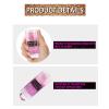 7 Bottles Holographic Body Glitter, Body Glitter Stick Face Makeup Sequins Sparkling Chunky for Face, Body, and Hair Festivals Parties 0.56oz view 4