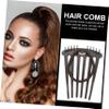Gogogmee 4pcs Simple Design Ponytail Holders Hair Combs for Women Hair Styling Accessories view 3