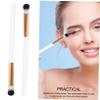 Didiseaon 10pcs Eye Makeup Brush Precision Eyeshadow Applicators for Effortless Eye Contouring and Blending Compact and Lightweight Design for Travel and Daily Use view 4