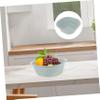 Angoily Versatile Plastic Footbath Tub Large Wash Basin Square Design Robust Material Compact Storage view 3