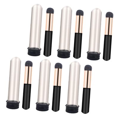 BIUDECO 6pcs Lip Brush Applicators for Women Portable Lip Gloss and Lipstick Tool with Ergonomic Design for Easy Application for Makeup Enthusiasts and Daily Use