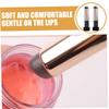 BIUDECO 6pcs Lip Brush Applicators for Women Portable Lip Gloss and Lipstick Tool with Ergonomic Design for Easy Application for Makeup Enthusiasts and Daily Use view 2