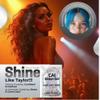 Face, Body & Hair Glitter Gel  Halloween Glitter for Kids and Women  3 Oz Cosmetic-Grade Gel w/Moon & Stars for Festivals & Halloween Party, Easy Apply & Wash Off - Blue 2Pack view 3