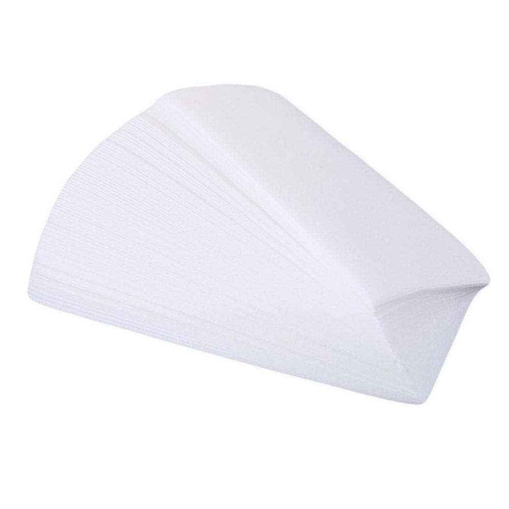 PLAFOPE 200pcs Non-woven Wax Strips for Hair Removal Versatile Facial Body Waxing Supplies for Women Men Safe Smooth Skin for Arms Legs and More